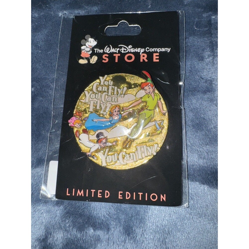 Disney D23 Expo 2024 Songs We Grew Up With Pin You Can Fly Peter Pan LE 400 Tink